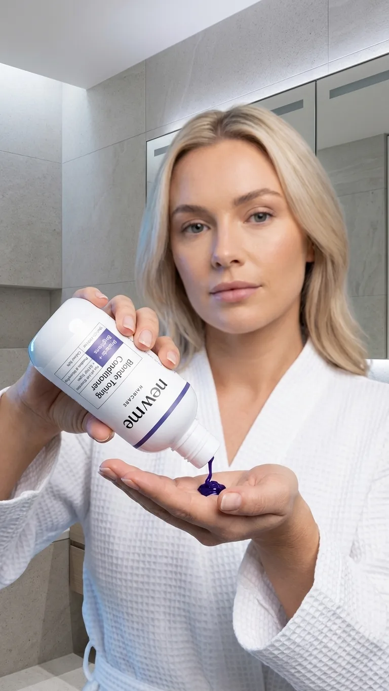 New Me Blonde Toning Conditioner