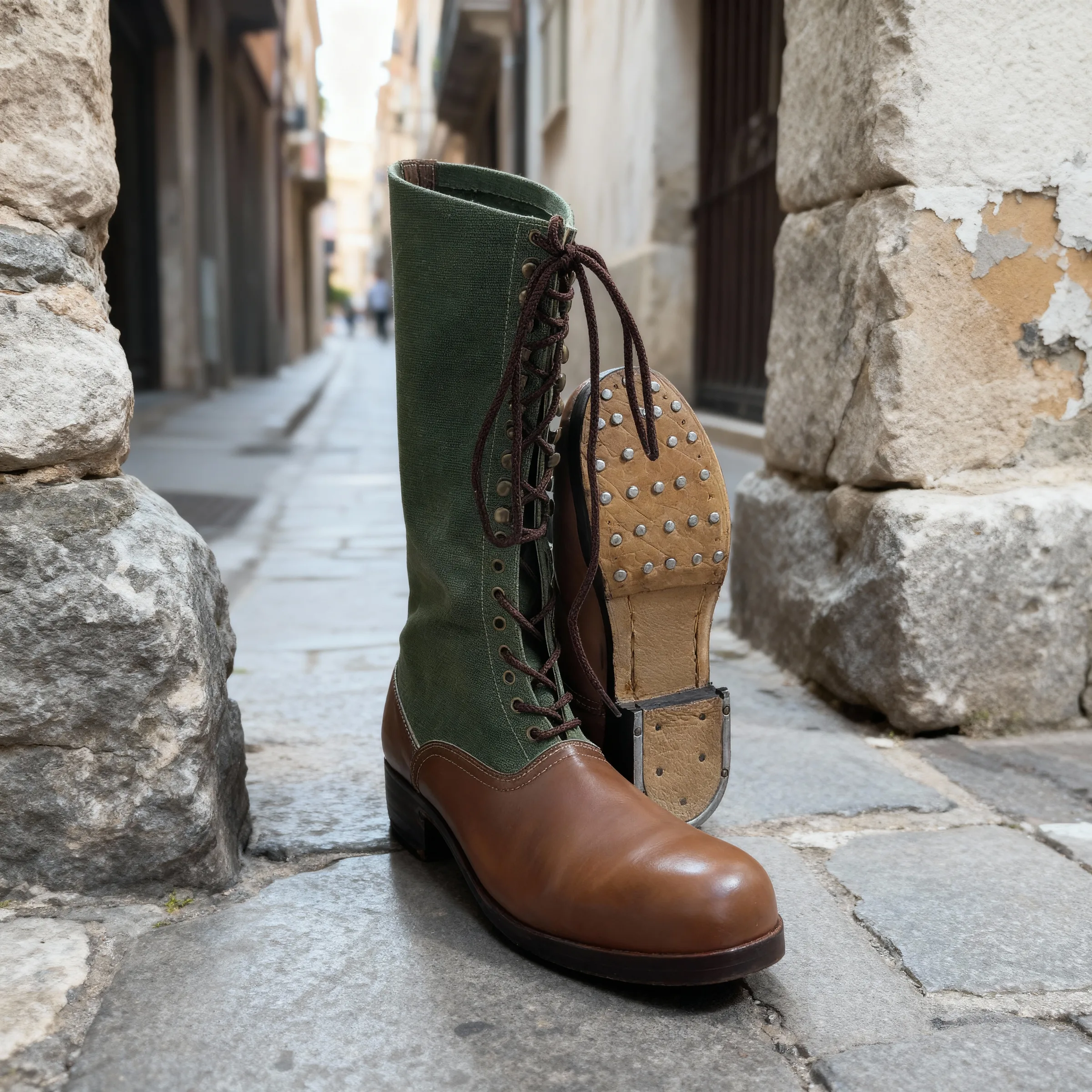 WW2 German DAK High Boots