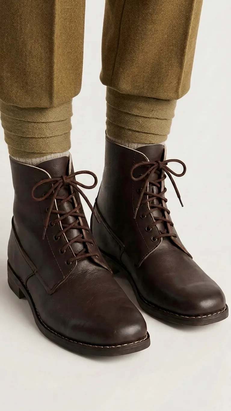 WW2 BRITISH B2 BOOT MADE OF HIGH QUALITY LEATHER