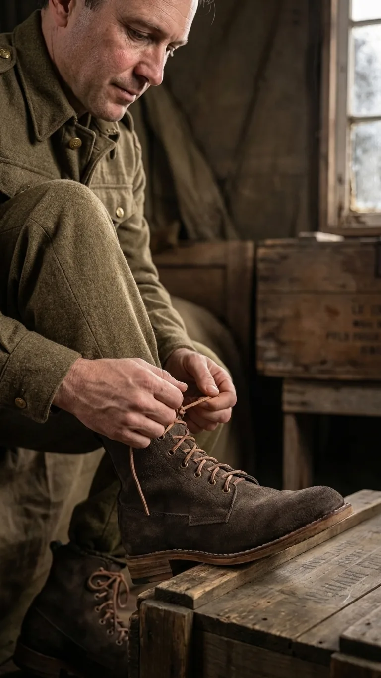 WW2 BRITISH B2 BOOT MADE OF HIGH QUALITY LEATHER