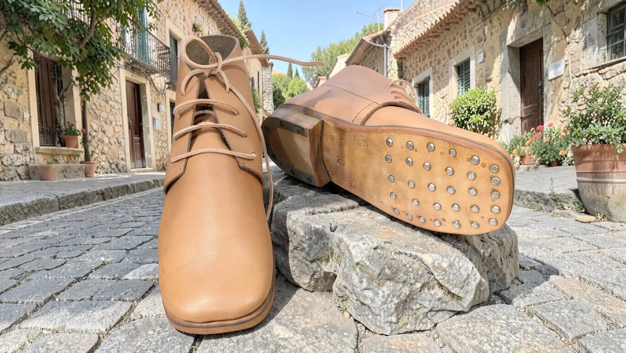 Civil War Brogan and Jefferson Boot