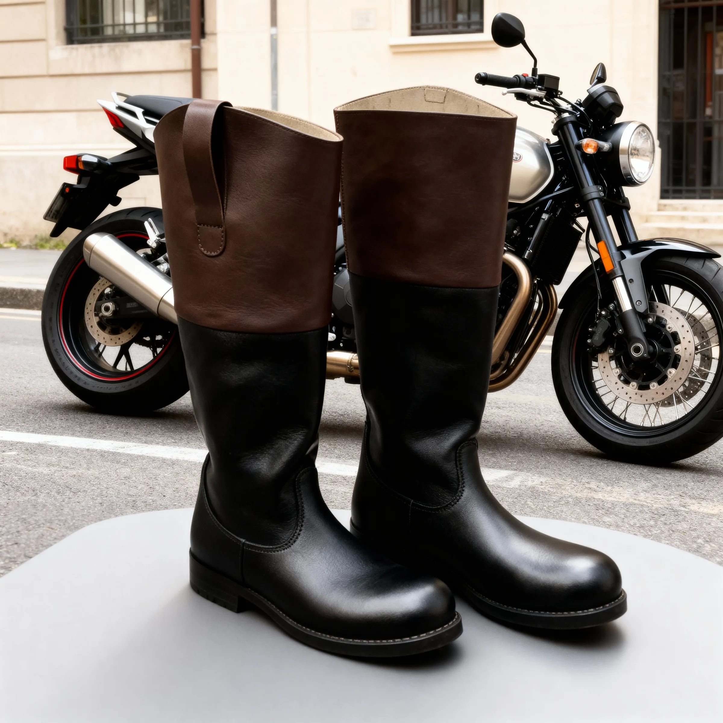 Revolutionary War Riding Boot — Leather Reproduction