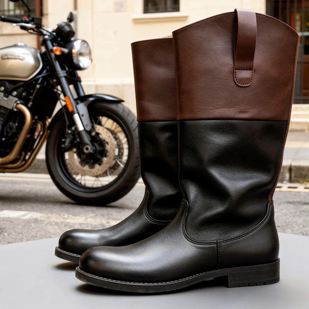 Revolutionary War Riding Boot — Leather Reproduction