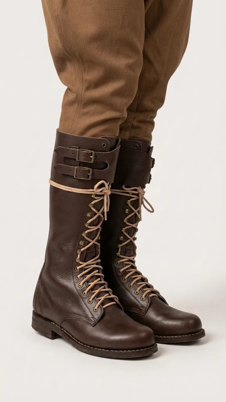 WW2 German SA Kampfzeit Tall Boots Reproduction