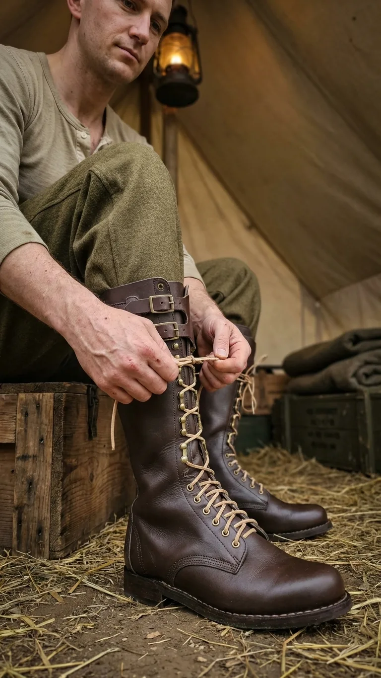 WW2 German SA Kampfzeit Tall Boots Reproduction