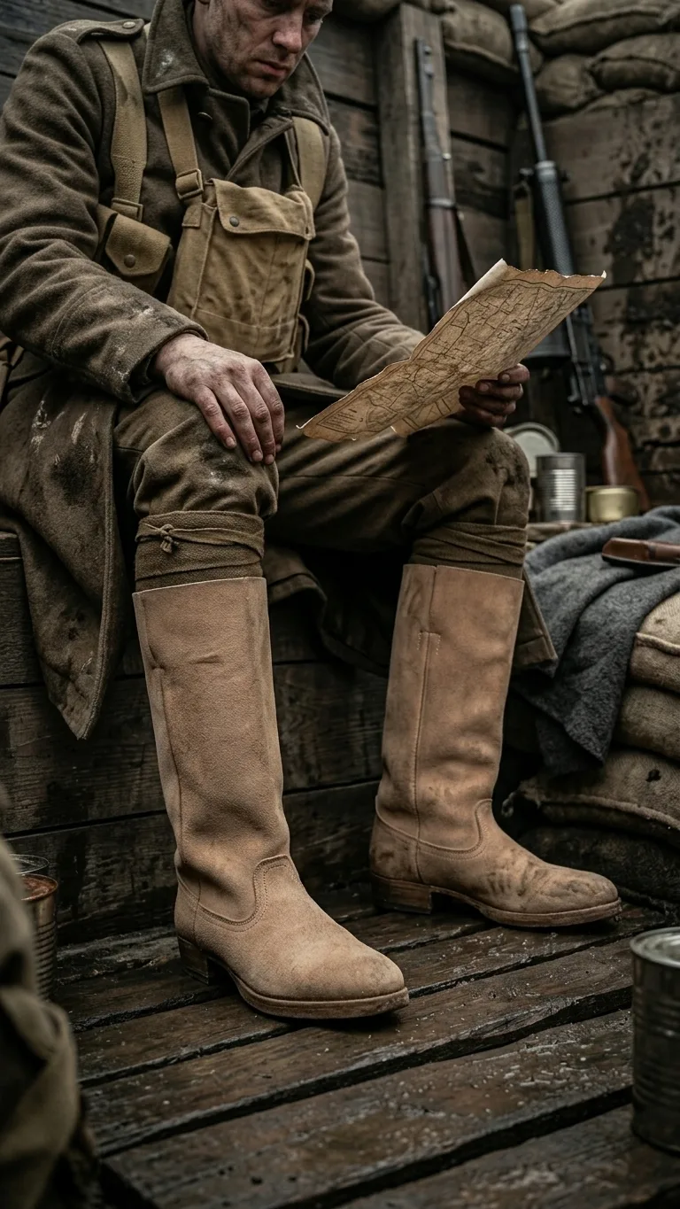 WW1 Imperial German Marschstiefel Jack Boots – Measum Quality Reproduction