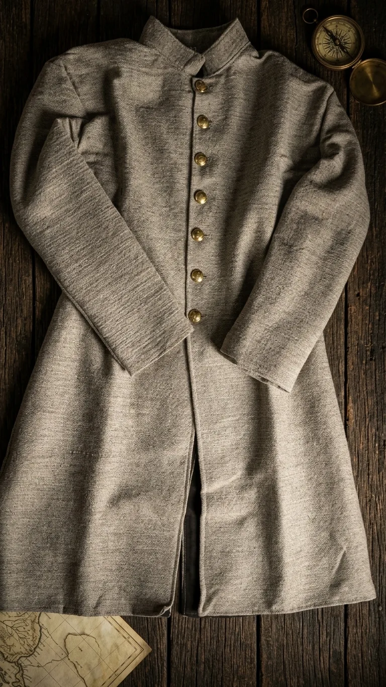 Civil War Jean Wool Frock Coat