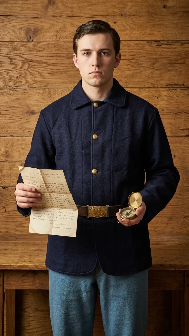 US Civil War Union Federal Navy Blue Infantry Sack Coat