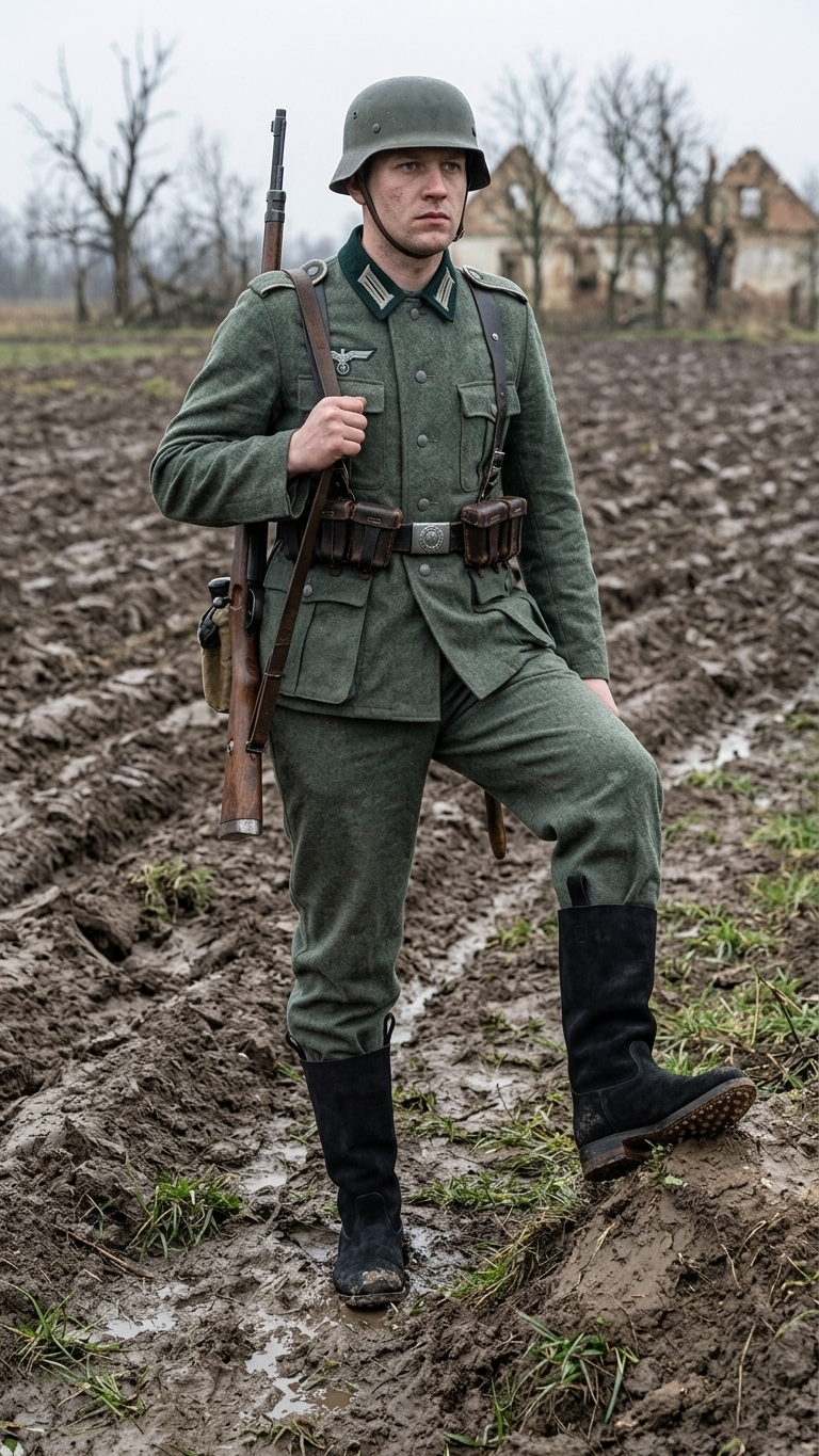 WW2 German Jackboots (Marschstiefel) – Classic Military Leather Boots