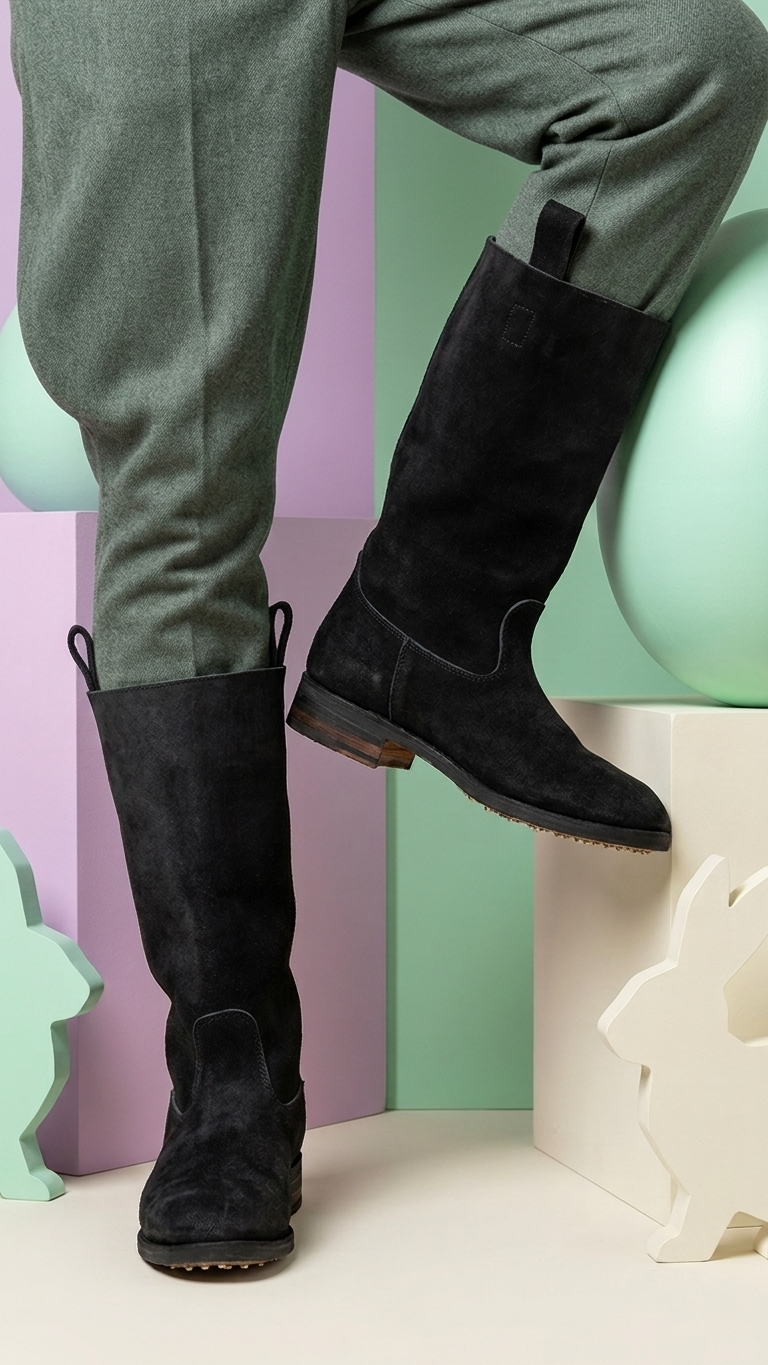 WW2 German Jackboots (Marschstiefel) – Classic Military Leather Boots