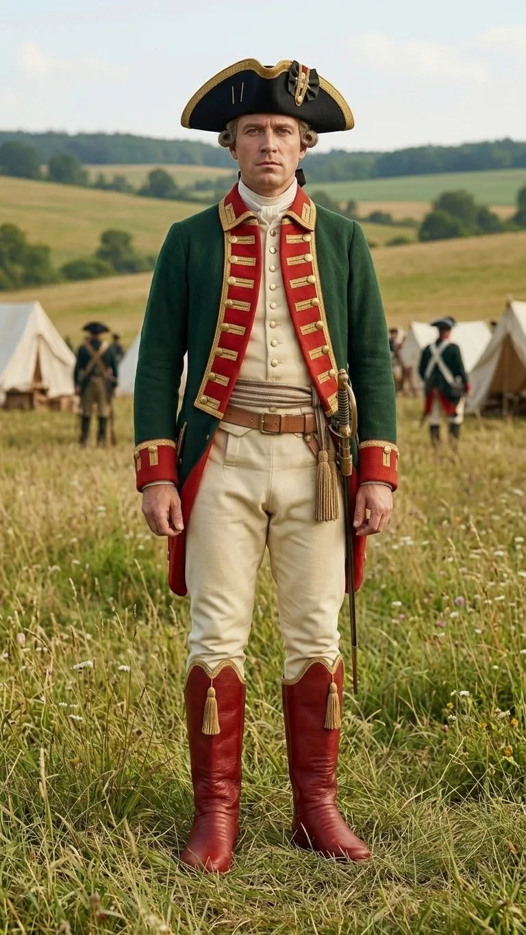 Napoleonic War French Officer Boots — Premium Leather Reproduction Cavalry Riding Boots