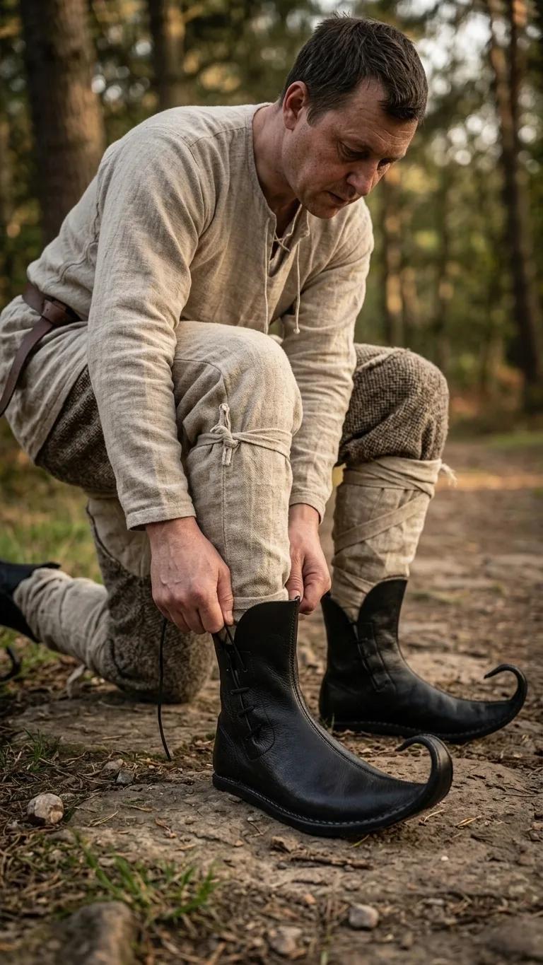 Medieval Poulaines Shoes