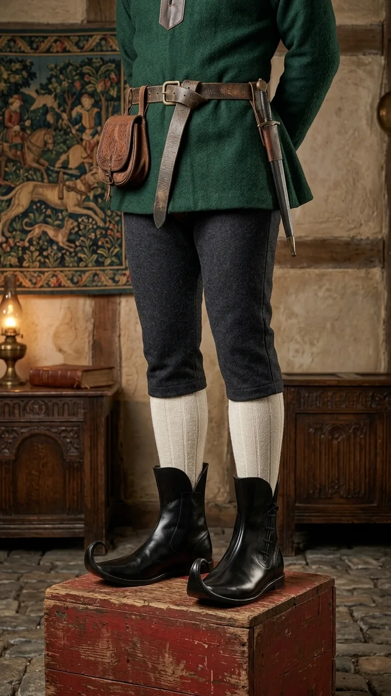 Medieval Poulaines Shoes