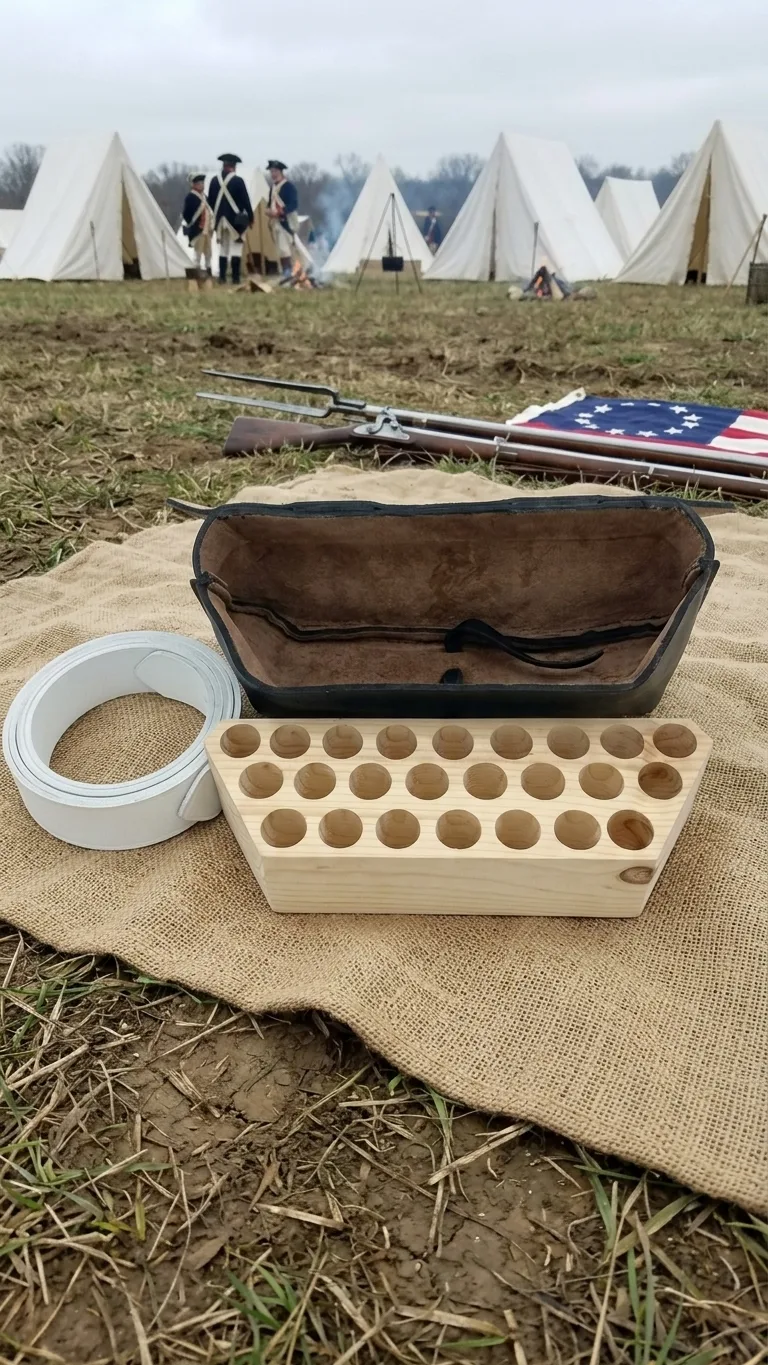 REVOLUTIONARY WAR CARTRIDGE BOX