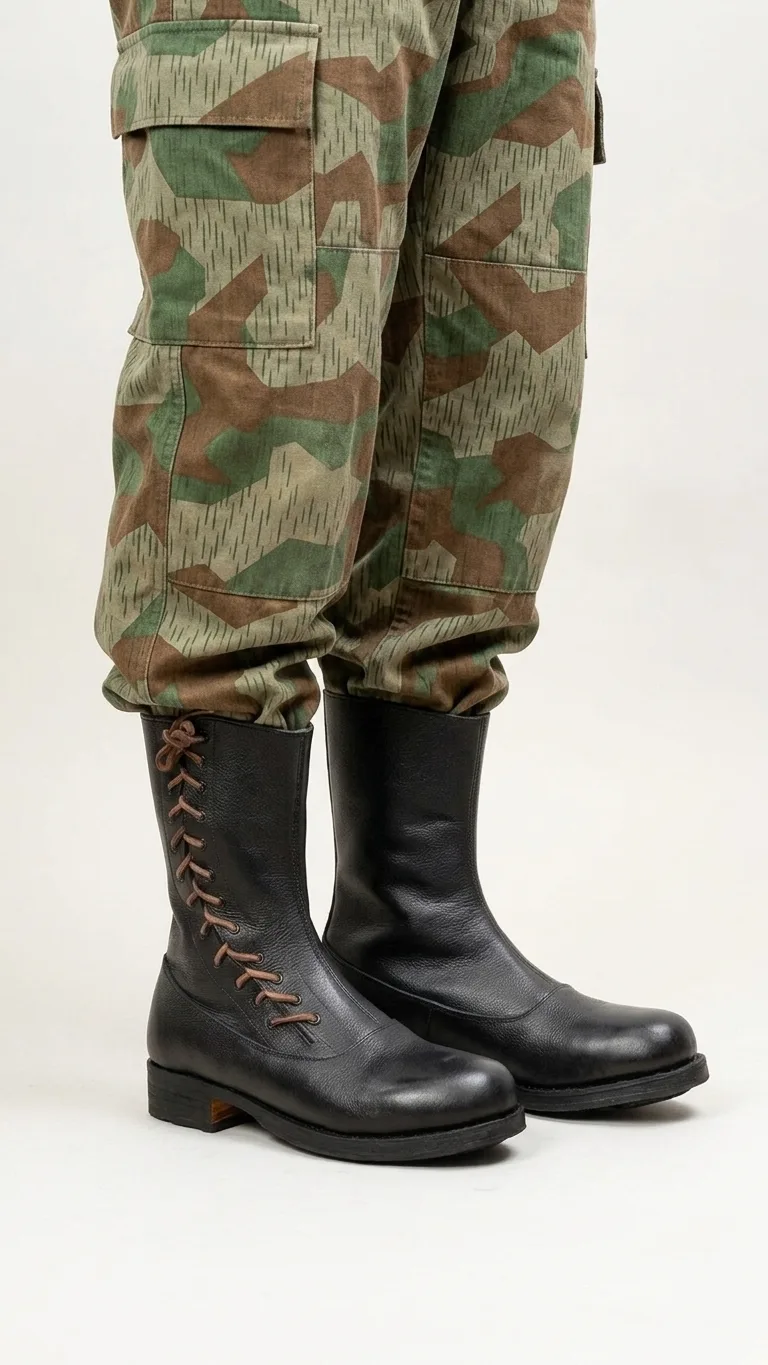 German WW2 1st Pattern Fallschirmjäger Boots