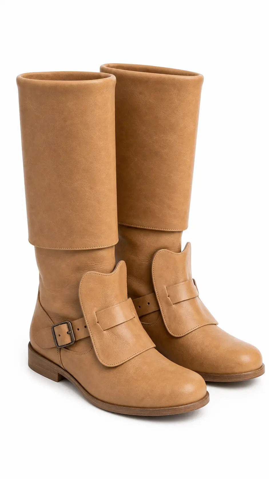 Handmade 16th Century Musketeer Boots | Renaissance Leather Boots