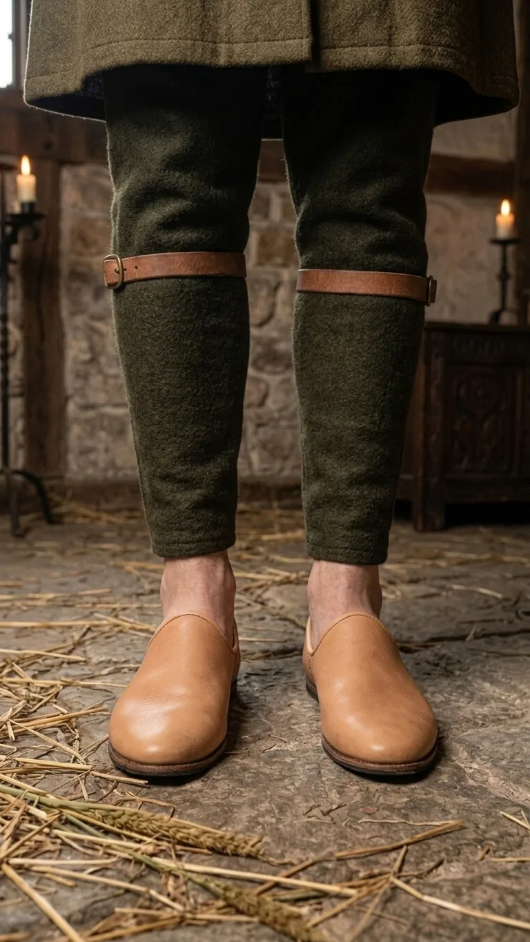 14th–15th Century Shoes – Authentic Historical Footwear