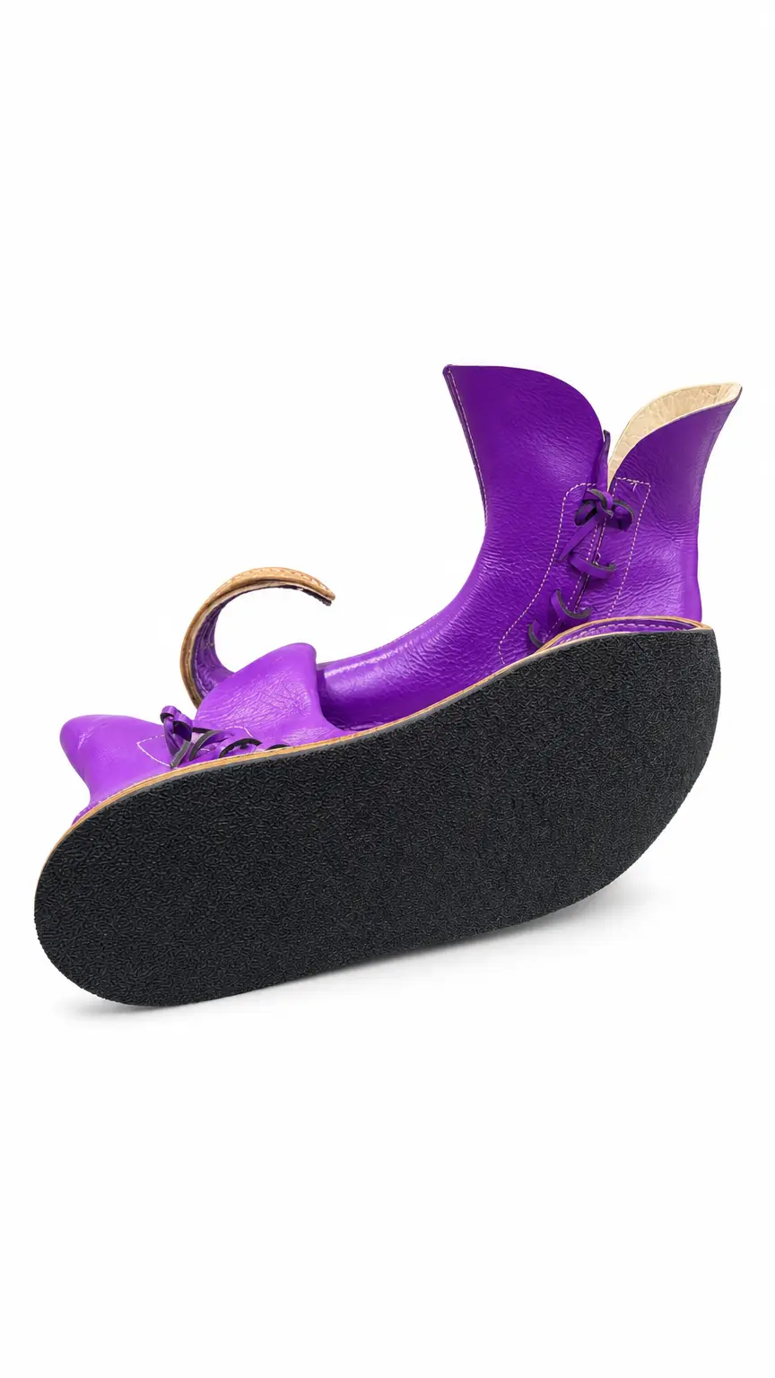 Poulaines: Medieval Pointed Toe Shoes | Handmade Leather