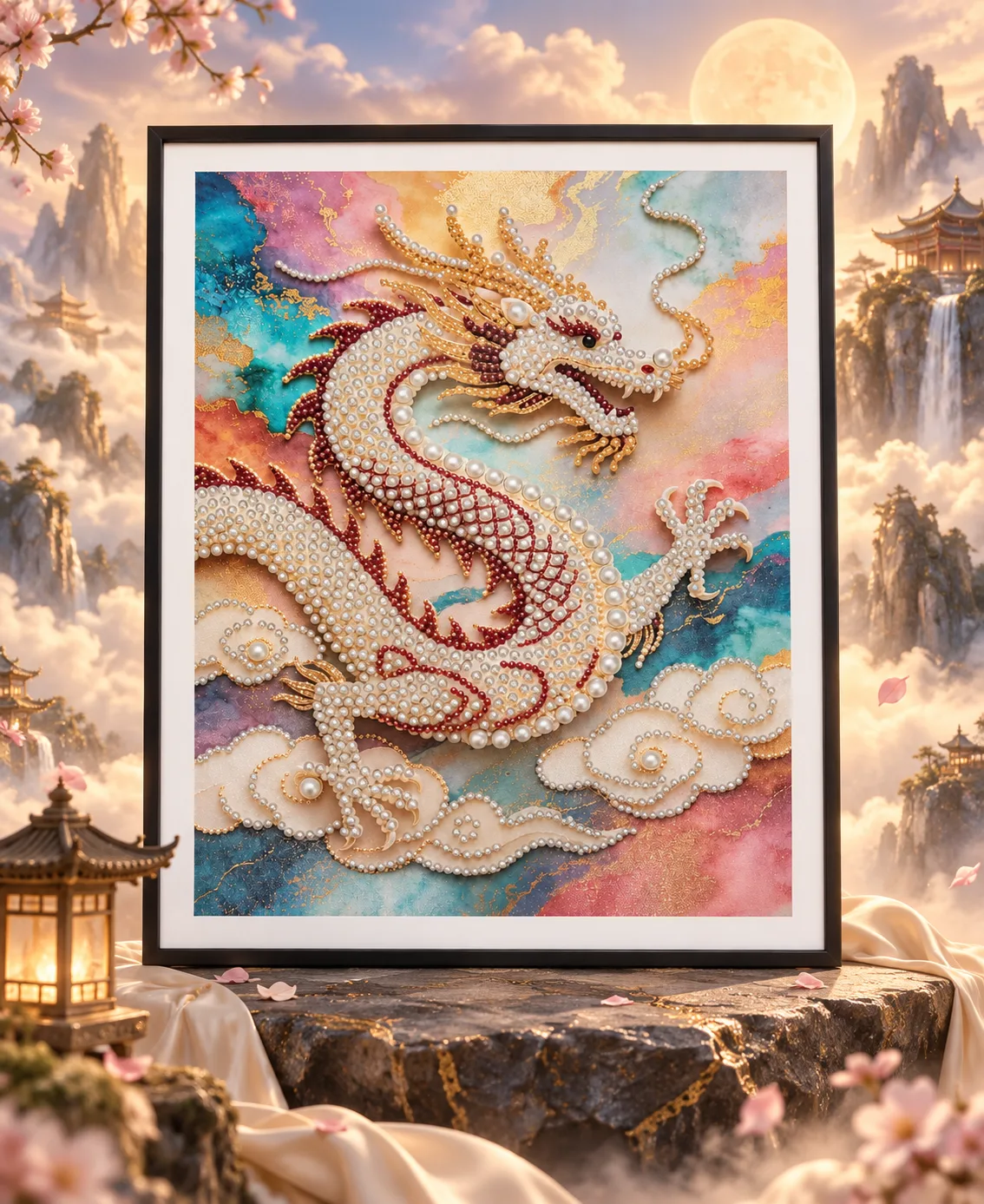 Celestial Pearl Dragon