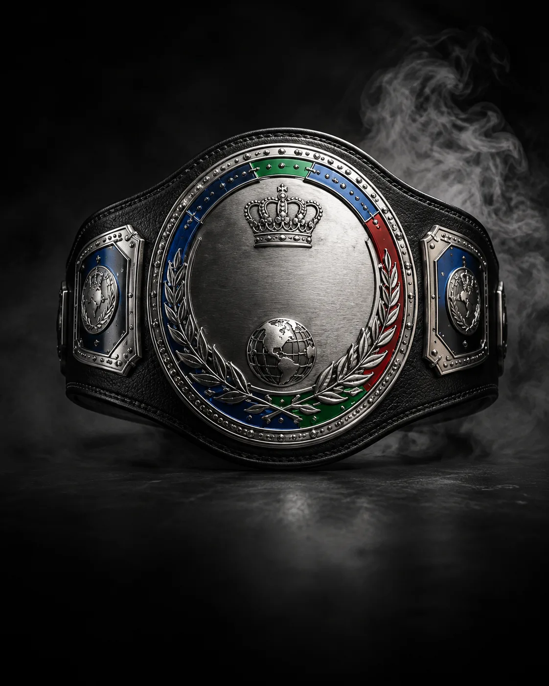 Club Colours championship belt finish