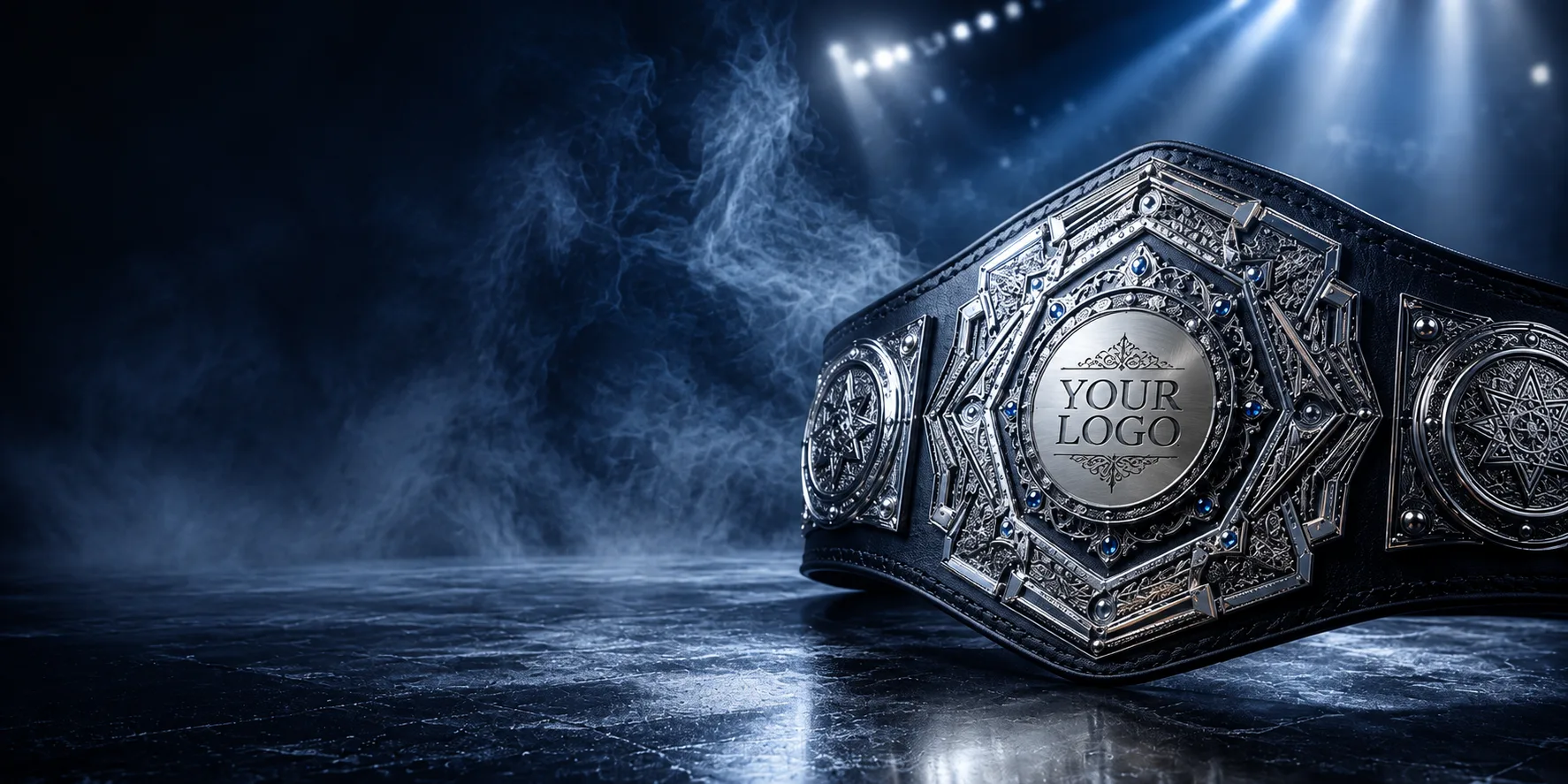 Silver Elite championship belt collection